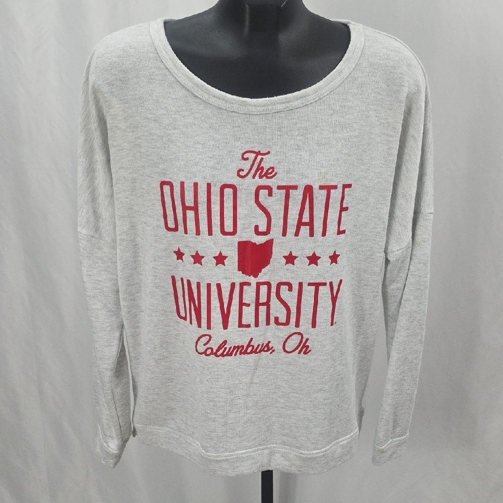 Ohio State University Women's Gray Sweatshirt